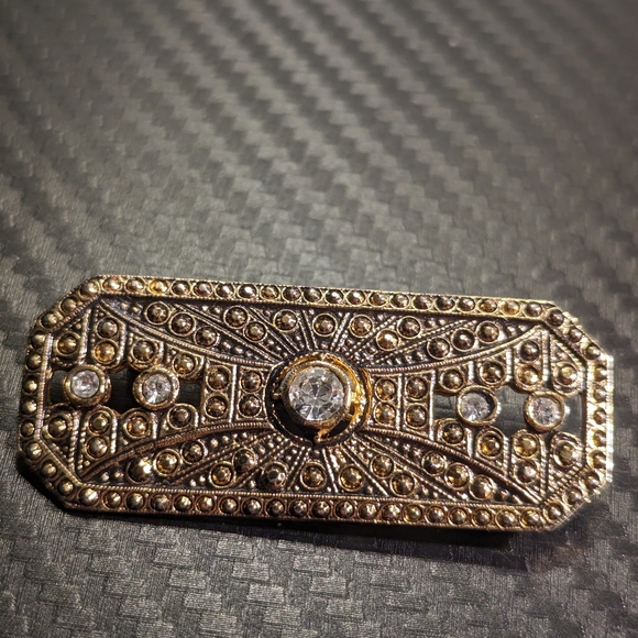 Rymark Rectangular Brooch - Picture 2 of 4